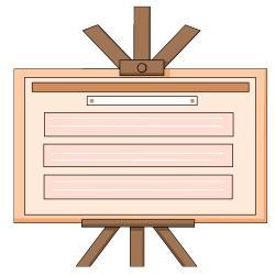 教师上课教学黑板图片