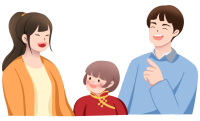 阖家欢乐喜迎新年图片
