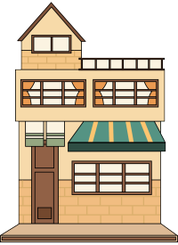 复古砖房别墅建筑