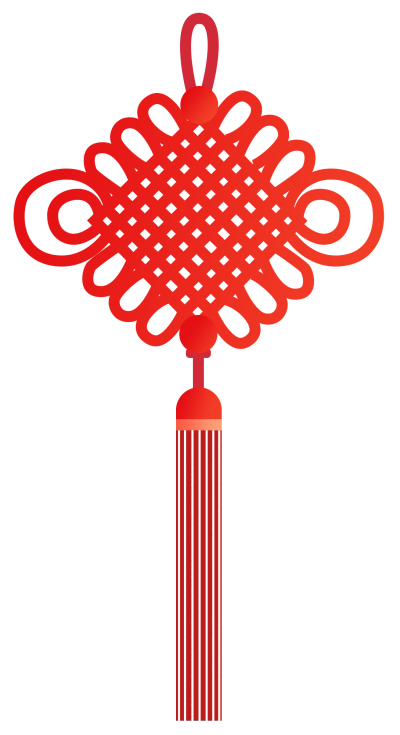 红色中国结传统节日装饰素材