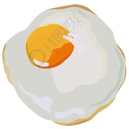 传统美食香煎荷包蛋