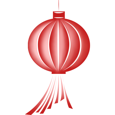 大红灯笼高高挂喜庆卡通图片