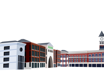 建筑教学楼矗立图片