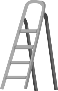铝合金爬梯装修工具图片