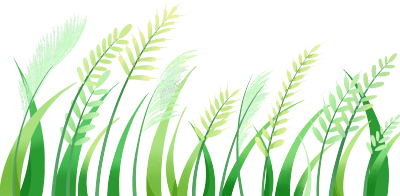 绿色麦田麦穗植物元素