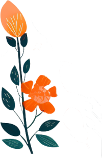 简约插画花卉PNG素材