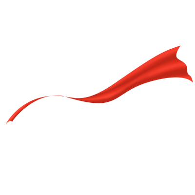 随风飘扬的红色飘带图片