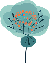 高清透明PNG花卉插画设计素材