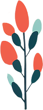 简约插画玫瑰花PNG图形素材