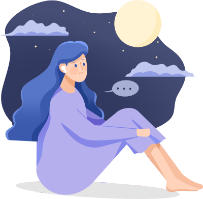 女孩深夜听音乐心理感伤图片