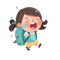 可爱背包插画设计