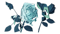 简约明亮的黄色冰花玫瑰白底扁平化UI插画设计元素PNG素材