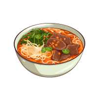 牛肉面插画设计