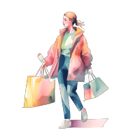 透明背景商用图形素材-矢量插画设计