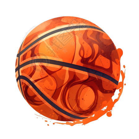 校园篮球比赛PNG插画素材