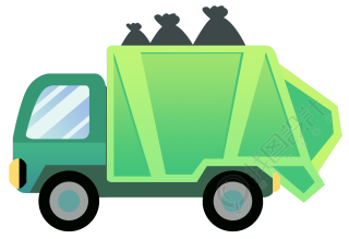 垃圾车环保垃圾清运工具车