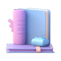 3D立体书可商用PNG素材