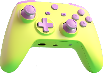 粉色按键的电子游戏机PNG素材