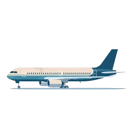透明背景高清飞机PNG图形素材
