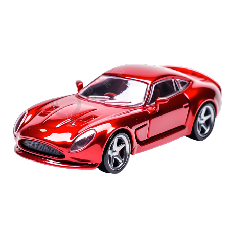红色运动汽车PNG图形素材