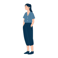 年轻女老师商用PNG插画素材
