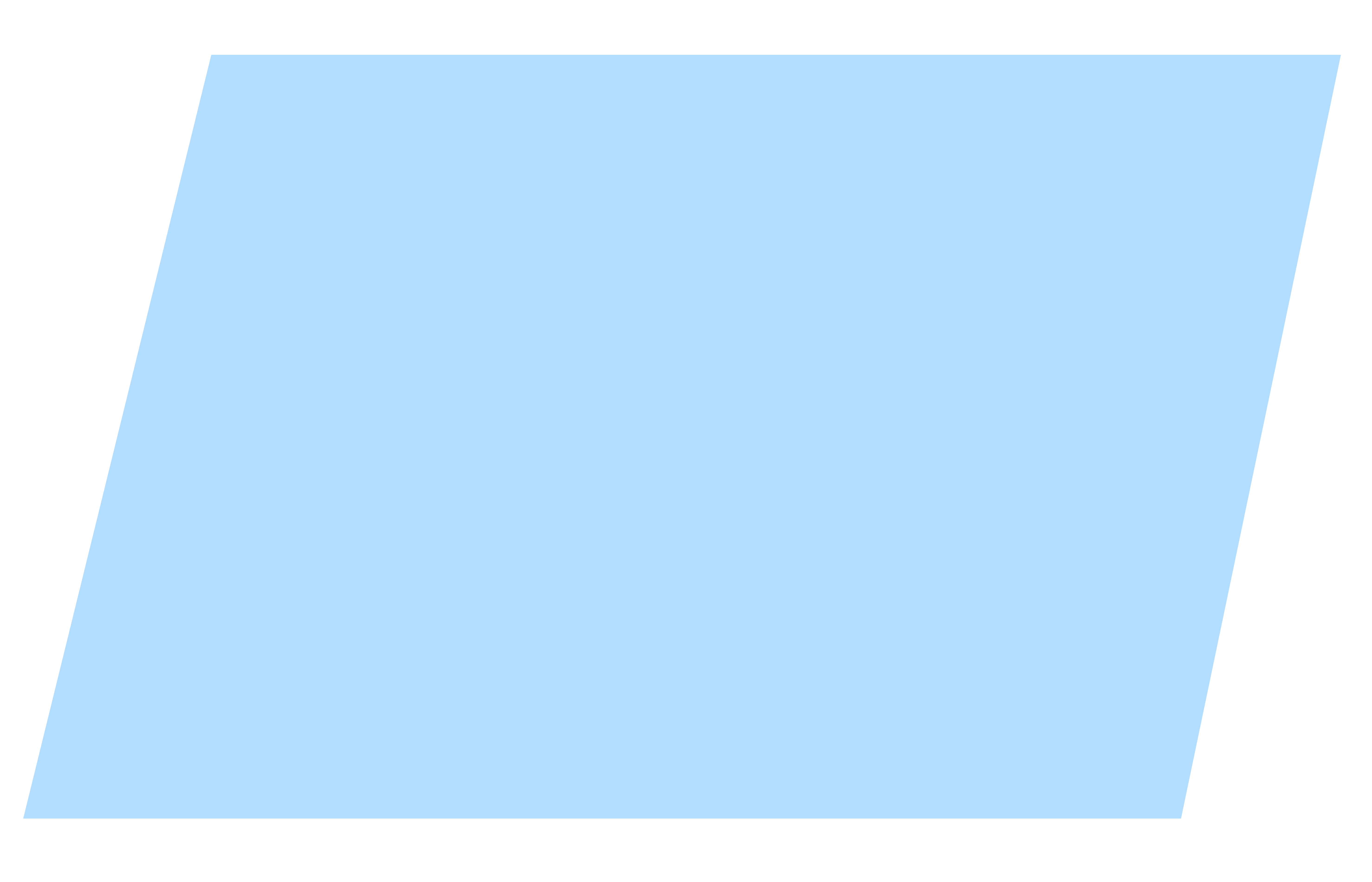浅蓝色图形平行四边形素材