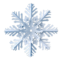 唯美诗意手工雪花PNG图形素材
