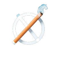 禁止吸烟标志白底图素材