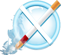 禁止吸烟标志白底图
