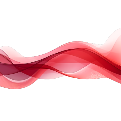 抽象红色波浪图案PNG素材