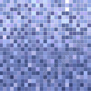 彩色马赛克瓷砖蓝色方块图案桌面壁纸