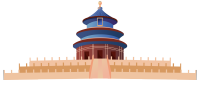 气势恢宏的天坛建筑素材