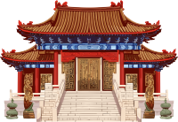 东方建筑插画设计