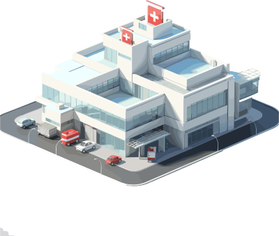 3D医院等距模型