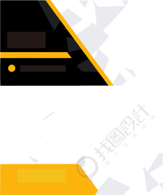 黑黄二维码商业设计