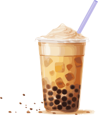 高清透明背景的奶茶图片素材