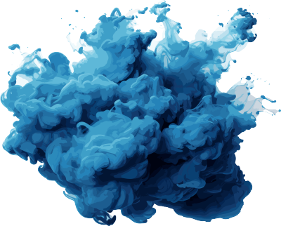 抽象蓝色烟雾艺术素材