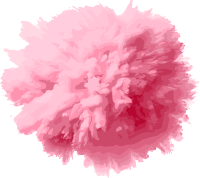 粉色毛球透明背景高清图形素材