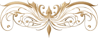 金色漩涡徽标羽毛纹理素材