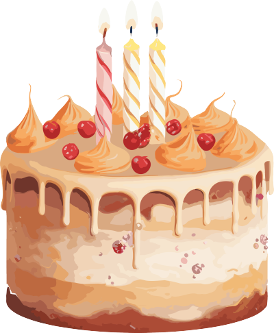 生日蛋糕PNG图形素材