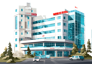 医院建筑透明背景高清图形素材