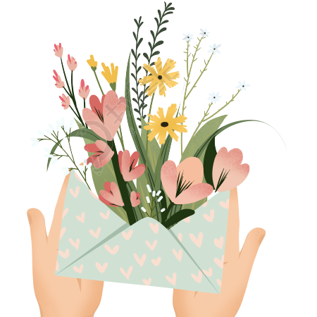 教师节信封素材