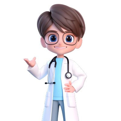 3D医生卡通形象
