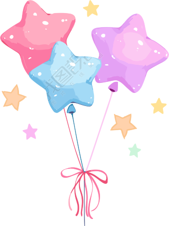 生日气球动图素材