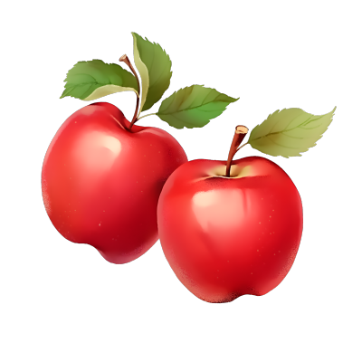 高清PNG红苹果图形素材