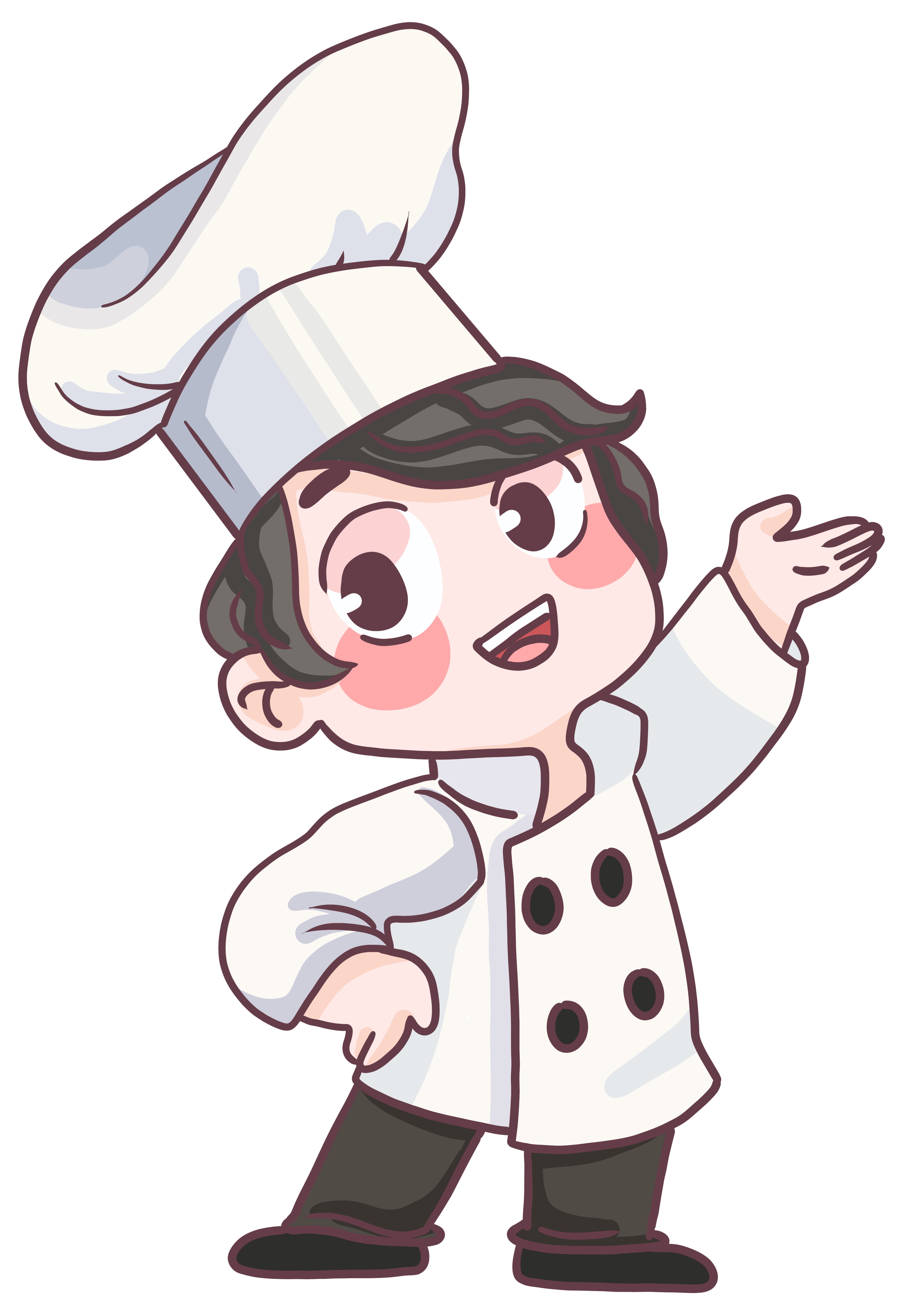 幼儿园厨师元素