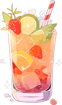 手绘插画饮料商用素材