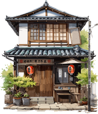 水彩画创作灵感唯美建筑插图