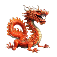 商业可用3D中国龙图形素材