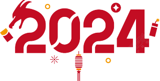 2024龙年红色新年